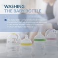 thumbnail image 4 of Mamachi 100% Silicone Baby Bottle Standard I Silicone Feeding Bottle Small I Breast Feeding Bottle I Environmentally Baby Milk Bottle I Silicone Baby Bottles I Blue Standard Bottle Small Small Blue, 4 of 8