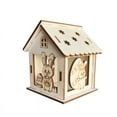 thumbnail image 5 of ABPWLY Toys Easter DIY Wooden House Craft Kit Customizable Cottage for Holiday Decorating Cute Stuff, 5 of 5