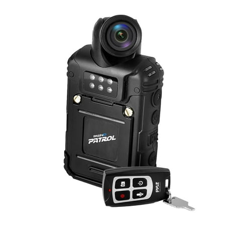 - Rugged & Water Resistant HD Body Camera, Compact & Security Surveillance Police Cam - Audio & Video Recording, Night Vision, Battery, 32GB Memory, Hi-Res 1080p