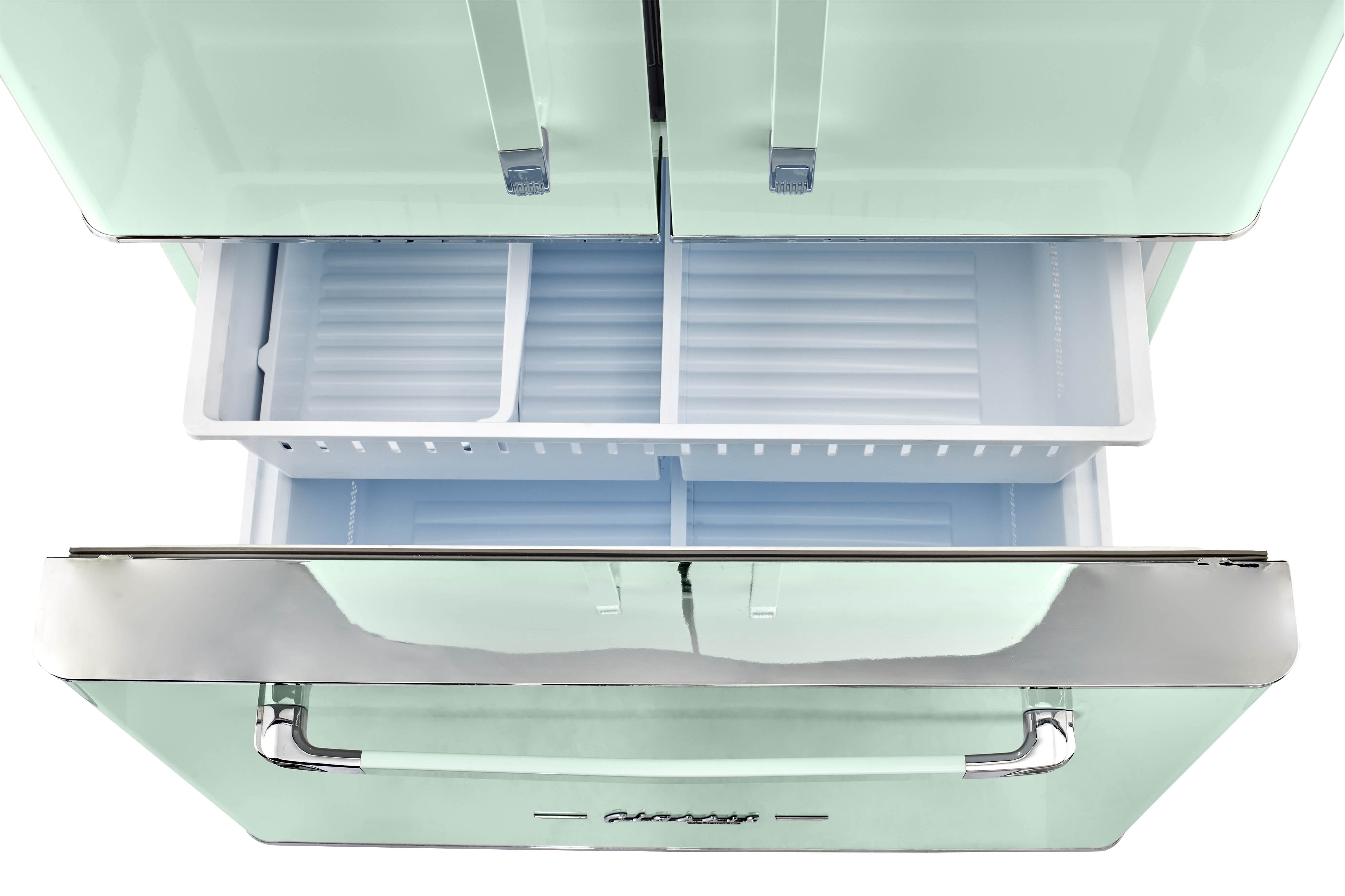Unique Appliances Ugp-595Lac Classic Retro Pro 36" Wide 21.4 Cu. Ft. Energy Star Certified