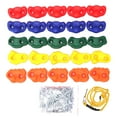 thumbnail image 1 of 25 soportes de escalada en roca para niños, soportes de pared para escalada en roca, juguetes para niños, soportes coloridos para escalar árboles, Con cuerda, 1 of 8
