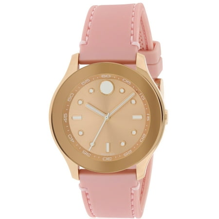 Movado Bold Leather Ladies Watch 3600426