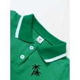 thumbnail image 5 of 5T Baby Boys Clothes 5T Boys 2PCS Summer Outfits Set Toddler Boys Short Sleeve Polo Shirt Top Denim Shorts Set Green, 5 of 7