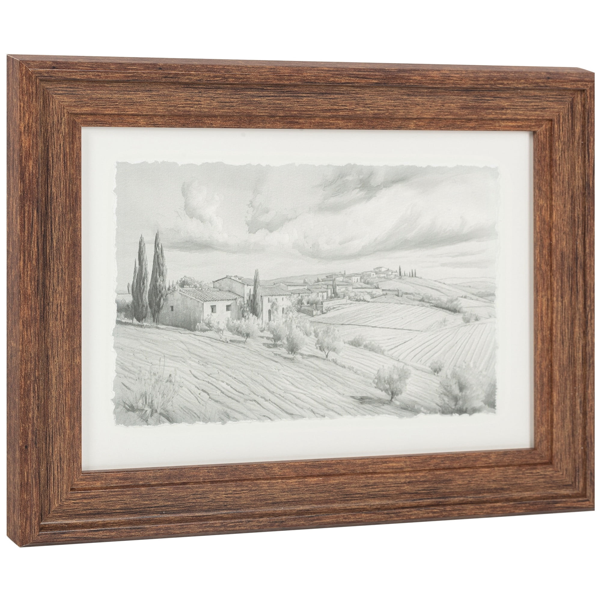 B&W Countryside Landscape