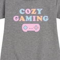 thumbnail image 3 of Instant Message - Cozy Gaming - Toddler & Youth Girls Fleece Dress, 3 of 6