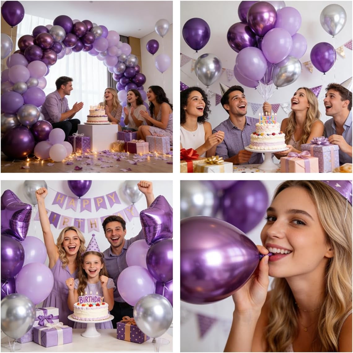 400 Pcs Gold Balloons 12 Inch Metallic Chrome Shiny Bulk Latex Balloon for Birthdays Weddings Party Decorations