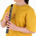 thumbnail image 4 of Saxofón Mini saxofón de bolsillo de 8 orificios ABS con boquilla Alto Ligadura Cañas Almohadillas dentales Tablas de dedos Paño de limpieza Bolsa de transporte Tomshoo Saxofón, 4 of 6
