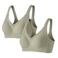 thumbnail image 1 of Push Up Bra For Women with Lift and Side Support, Solid Color T-Shirt Bra, 2-Pack Lingerie for Everyday Wear, 1 of 6