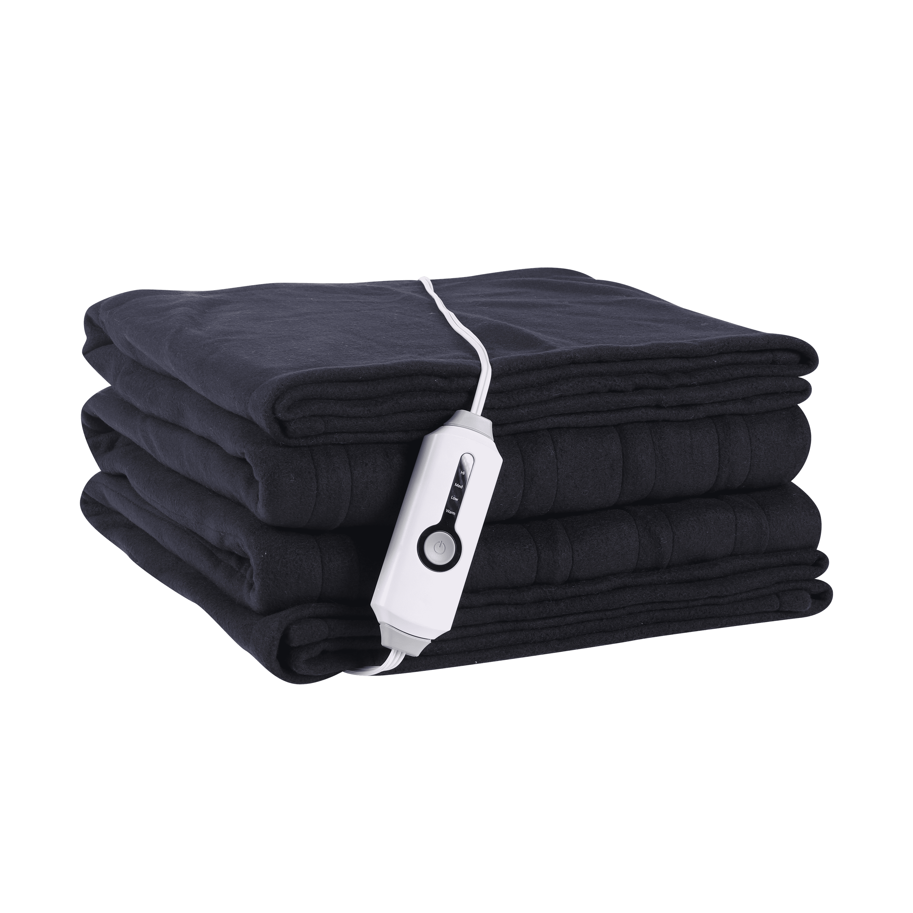 GONUES Electric Blanket, Full - Size 72x84, Soft Single - Sided Fleece, Dark Gray