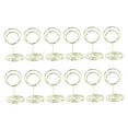 thumbnail image 4 of WHAMVOX 12PCS 50cm Circle Shaped Memo Photo Stand Holder Metal Paper Note Clips for Wedding Party Table Decoration (Golden), 4 of 8