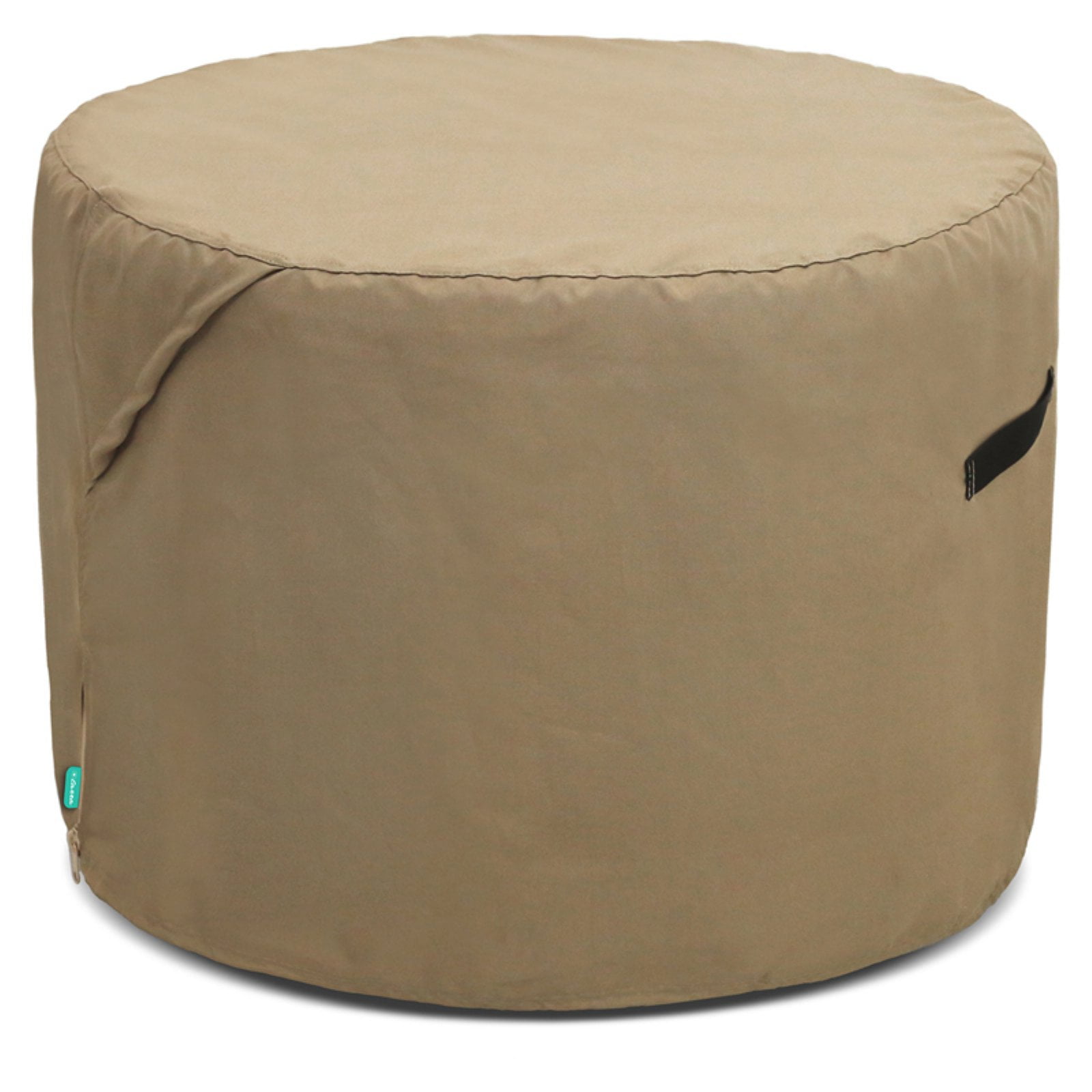 Tarra Home Universal Outdoor UFCOZ2825PT Patio Round Ottoman Cover