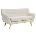 thumbnail image 2 of Modway Remark Upholstered Fabric Loveseat in Beige, 2 of 4