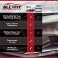 thumbnail image 4 of All-Fit Complete 1.5" Universal Bumper Lip Splitter Kit - Protector for Front or Rear - Lips Protect and Cover Lower Bumper for a Dropped Look - Universal Fit, 4 of 5