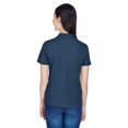 thumbnail image 3 of Harriton Ladies' 6 oz. Ringspun Cotton PiquÃ© Short-Sleeve Polo - M200W, 3 of 4