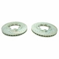 thumbnail image 6 of Geelife Brake Rotor Drilled & Slotted Coated & Ceramic Pad Front Set For Nissan, 6 of 10
