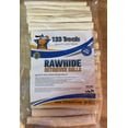 thumbnail image 6 of Beef Hide Sticks Rolls for Dogs (15 Count) 5-6" Chew Bones for Small Dogs - Beef Hide Skinny Rolls - 100% Natural Chews Premium Raw Hides Bulk by 123 Treats, 6 of 8