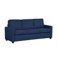 thumbnail image 2 of Lifestyle Solutions Jenson Traditional Sofa with Sleeper, Navy Blue Fabric, 2 of 8