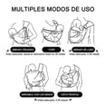 thumbnail image 2 of Rebozo Porta Bebé YDGAKN Rosa Ajustable y Transpirable, 2 of 7