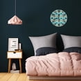 thumbnail image 3 of Naloa Clock number Print Wall Clock - Clocks Battery Operated, Small Silent Non-Ticking, Decorative for Living Room, Office, Bedroom, Home(9.84"), 3 of 5