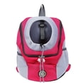 thumbnail image 1 of Amdohai Pet Backpack Portable Travel Bag Front Chest Bag Berathable Mesh Drawstring Design Outdoor Pet, 1 of 8