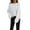 White, variant on AKOEE Comfy Sweaters for Women Fall Winter Casual Solid Color Knitted Pullover Long Sleeve Tops Soft Jumpers (XL, White)