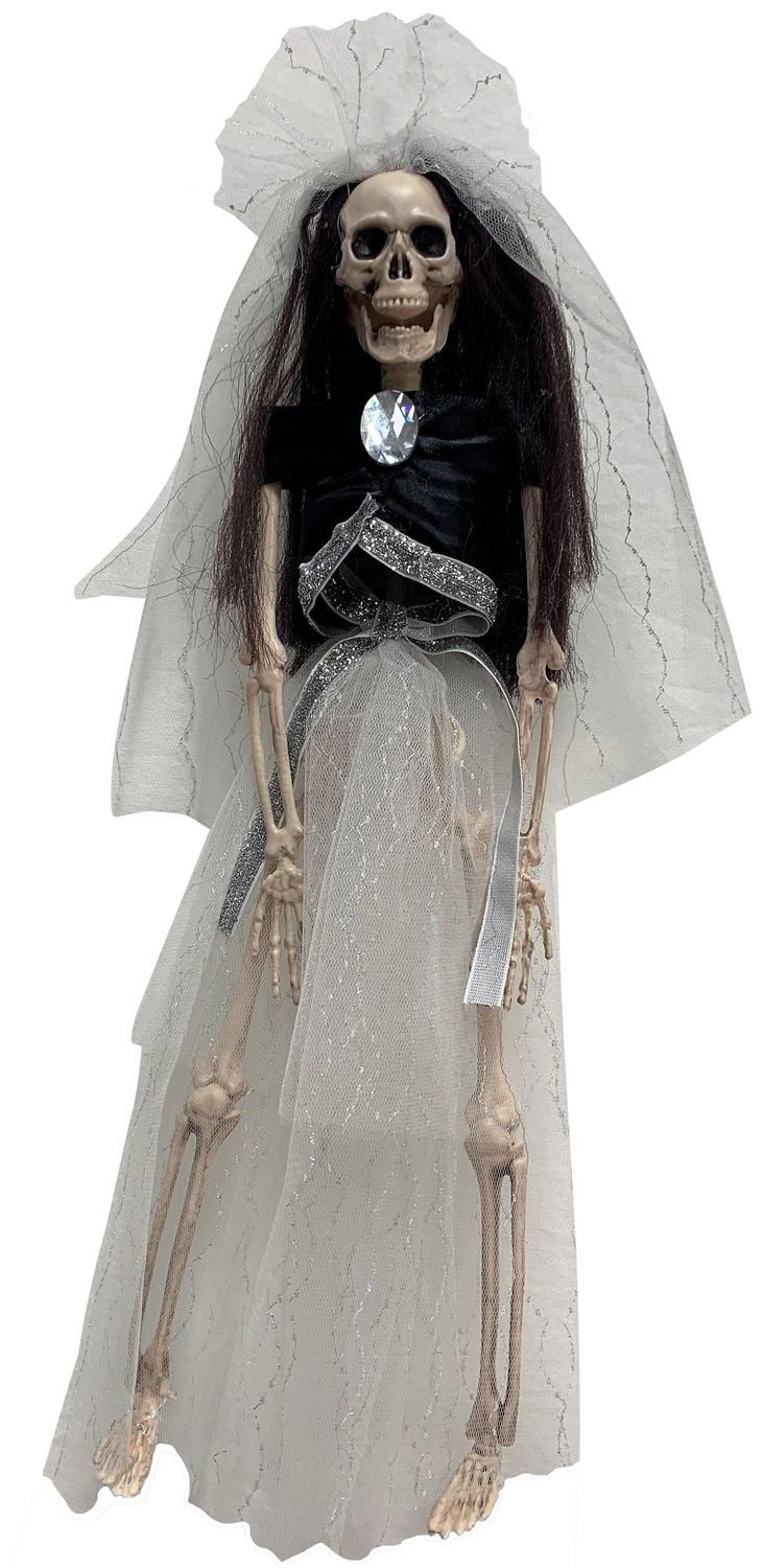 WAY TO CELEBRATE MARIÉE SQUELETTE 16" - BIJOUX