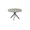 Gray+Beige chairs(A), variant on 43.5 Inch Round Dining Table Set For 4, 5-Piece Wooden Table with Metal Leg Dining Chairs, Mid Century Modern Small Coffee Set For Dining Room Kitchen Apartment