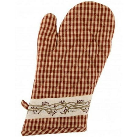 

Mr. MJs Trading AG-38295S-2 Oven Mittens Berryvine Burgundy - Set of 2