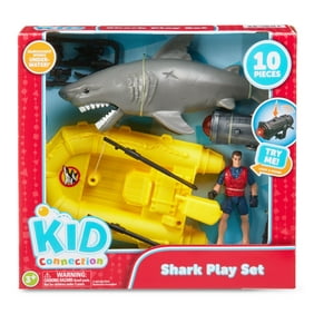 Kid Connection Scuba Diver and Shark Playset, 10 Pieces