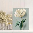 thumbnail image 2 of Cream Tulip Botanical Canvas Wall Art 15.75x11.81 Inches, 2 of 8