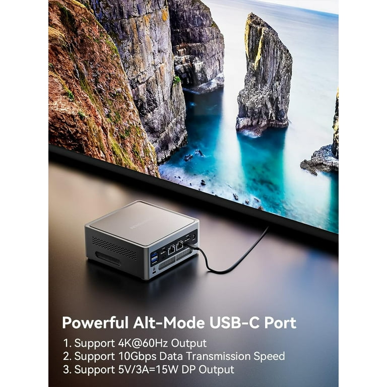 MINISFORUM Venus Series NAB5 Mini PC, 12th Gen Core i5