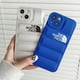 thumbnail image 3 of iPhone8 7 Plus SE 2020 X Xs XR XSMAX 11 12 13 PRO MAX Fashion Band Down Jacket Soft Case, 3 of 4