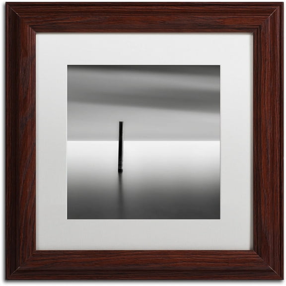 Trademark Fine Art "Pipe Dream" Canvas Art by Dave MacVicar, White Matte, Wood Frame