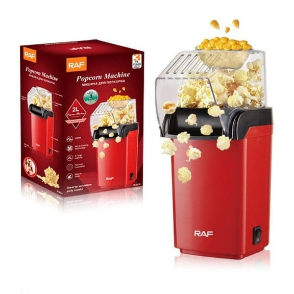 RAF 2L Red Hot Air Electric Popcorn Poppers