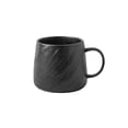thumbnail image 1 of 16 oz Coffee Cup, Ceramic, Durable, Dishwasher & Microwave Safe, Black, 1 of 6