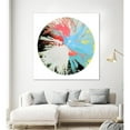 thumbnail image 2 of Giant Art 54x54 Spin Art 10 Fine Art Giant Canvas Print in Yellow, 2 of 3