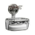 thumbnail image 4 of TISHITA Dragonfly Suction Cup Soap Box Sponge Holder Soap Container Soap Dish Soap Tray for Bath Bathtub Toilet Countertop Decorative gray, 4 of 8
