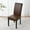 Brown, variant on Lunxisen 1 Pcs Stretch Chair Slipcovers Elastic Dining Seat Covers Washable Protectors for Home Kitchen Wedding Banquet Decor