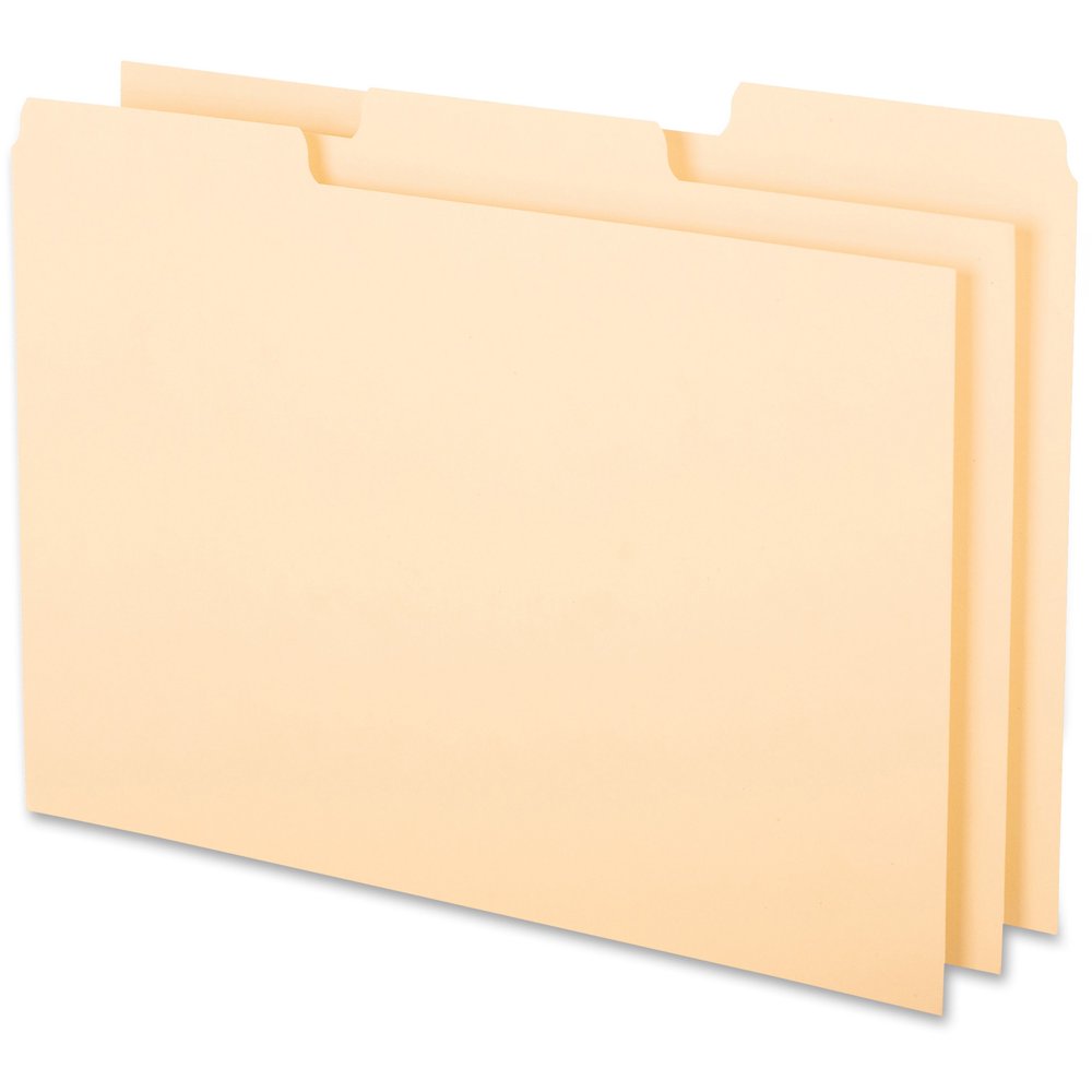 Oxford 1/3 Cut Blank Tab Index Card Guides, 100 / Box (Quantity