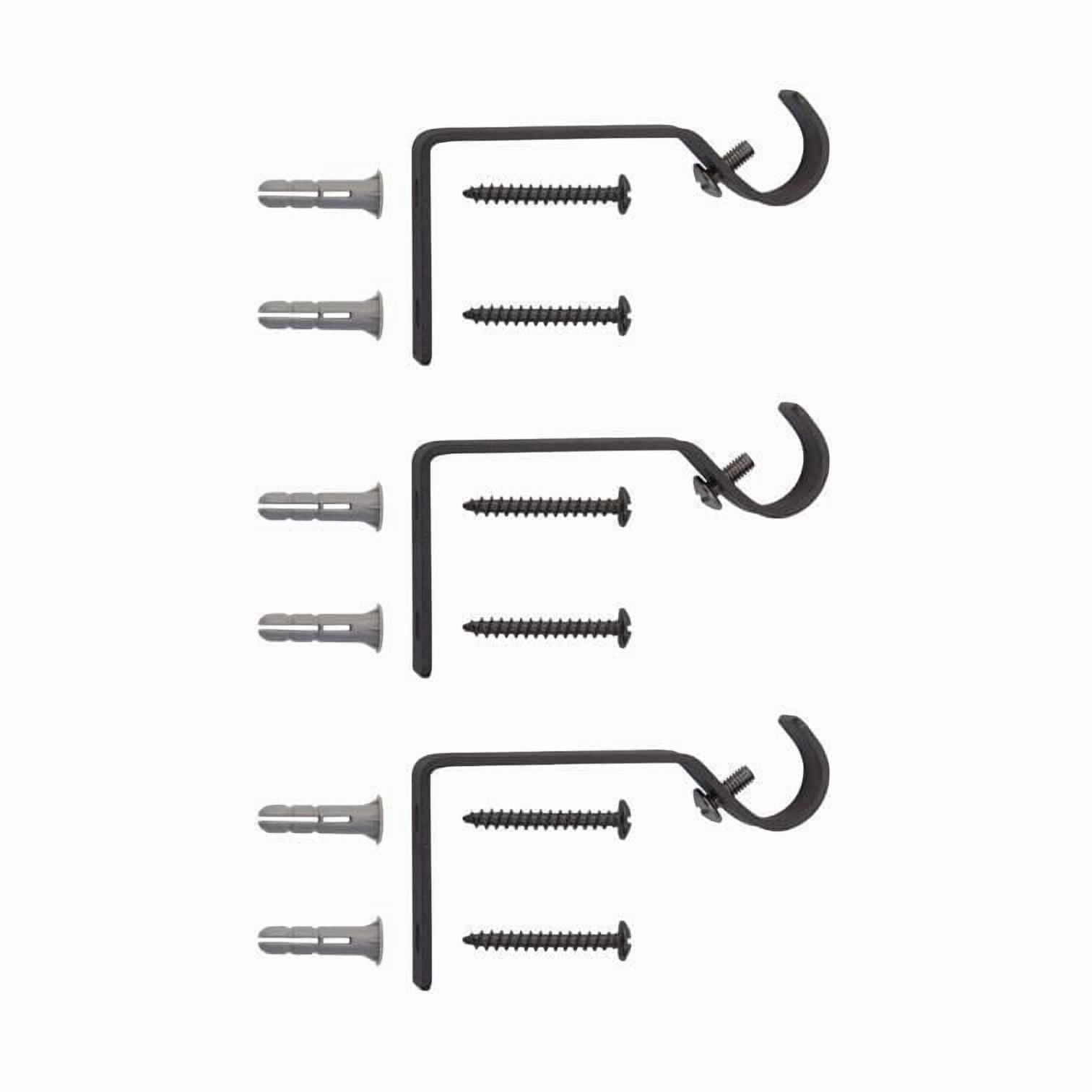 Mainstays 121,92 cm - 218,44 cm Tringle à rideau, 1,27 cm Diamètre