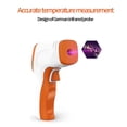 thumbnail image 2 of Termómetro de mano infrarrojo sin contacto Dispositivo de medición de temperatura corporal / ambiental con pantalla LED seitruly EL4170-00B, 2 of 7