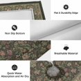 thumbnail image 5 of Sage Green Floral Boho Outdoor Rug 3x5 Ft, Non Slip Washable Area Rug, Ethnic Tribe Abstract Art Flower Patio Rugs Carpet Runner, Large Floor Mat for Indoor/Outdoor Deck Porch Camping, 5 of 8