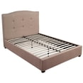 thumbnail image 4 of Alpine Furniture Amanda Upholstered Platform Bed, Multiple Sizes, 4 of 4