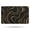 Black Gold Wave, variant on Black Gold Wave Marble Pattern Bathroom Rugs Mat,Non Slip Microfiber Bathroom Rug,Rubber Backing,Soft Bathroom Mats for Bathroom Floor,Tub and Shower,17x27in(43x68cm)
