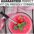 thumbnail image 5 of 100 Pack Metal Straw Lids, Silicone Tips for Standard 0.8cm Wide Stainless Steel Straws (Random Colors, Straw Not Included), 5 of 5