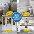 thumbnail image 4 of Cute Yellow Duck Soft Flannel Bathroom Rug 16"x24", Water Absorbent Non-Slip Bath Mat for Tub and Shower Room, 4 of 9
