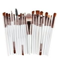 thumbnail image 1 of Waiimak 20Pcs Make Up Foundation Eyebrow Eyeliner Blush Cosmetic Concealer Brushes, 1 of 1