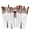 White2, variant on Vikakiooze 20 pcs Makeup Brush Set tools Make-up Toiletry Kit Wool Make Up Brush Set