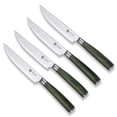 thumbnail image 1 of Juego de cuchillos para carne HexClad Damascus de acero inoxidable, 4 piezas, 1 of 8