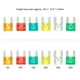 thumbnail image 4 of Fusible de la cuchilla Abanopi 120pcs Mini Fusible auto surtido 5A 10A, 4 of 6